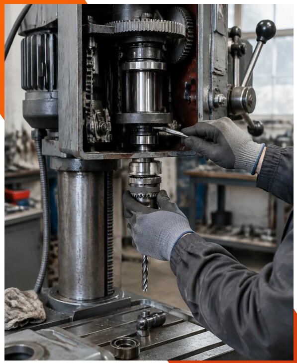 Ремонт сверлильных станков с выездом в Вязьму